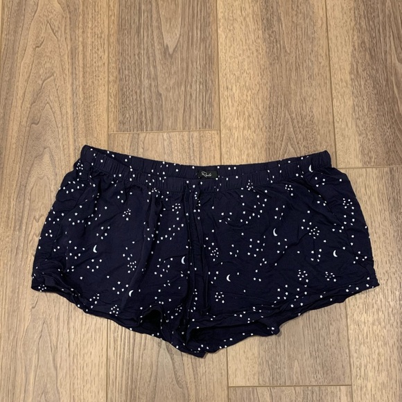 Rails Sleep Shorts in Galaxy Navy Blue - Picture 2 of 5